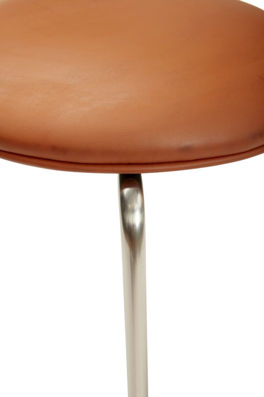 Stack Skammel, nikkel, brun