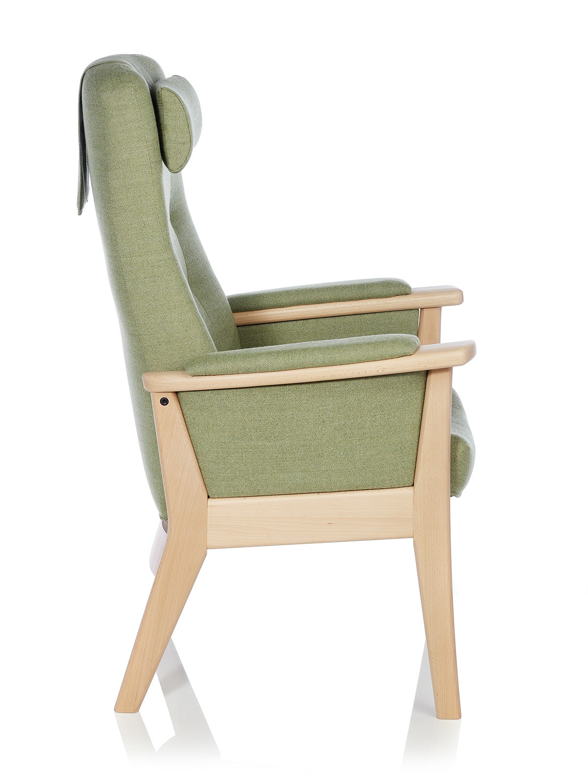 Farstrup hvilestol med lukkede sider