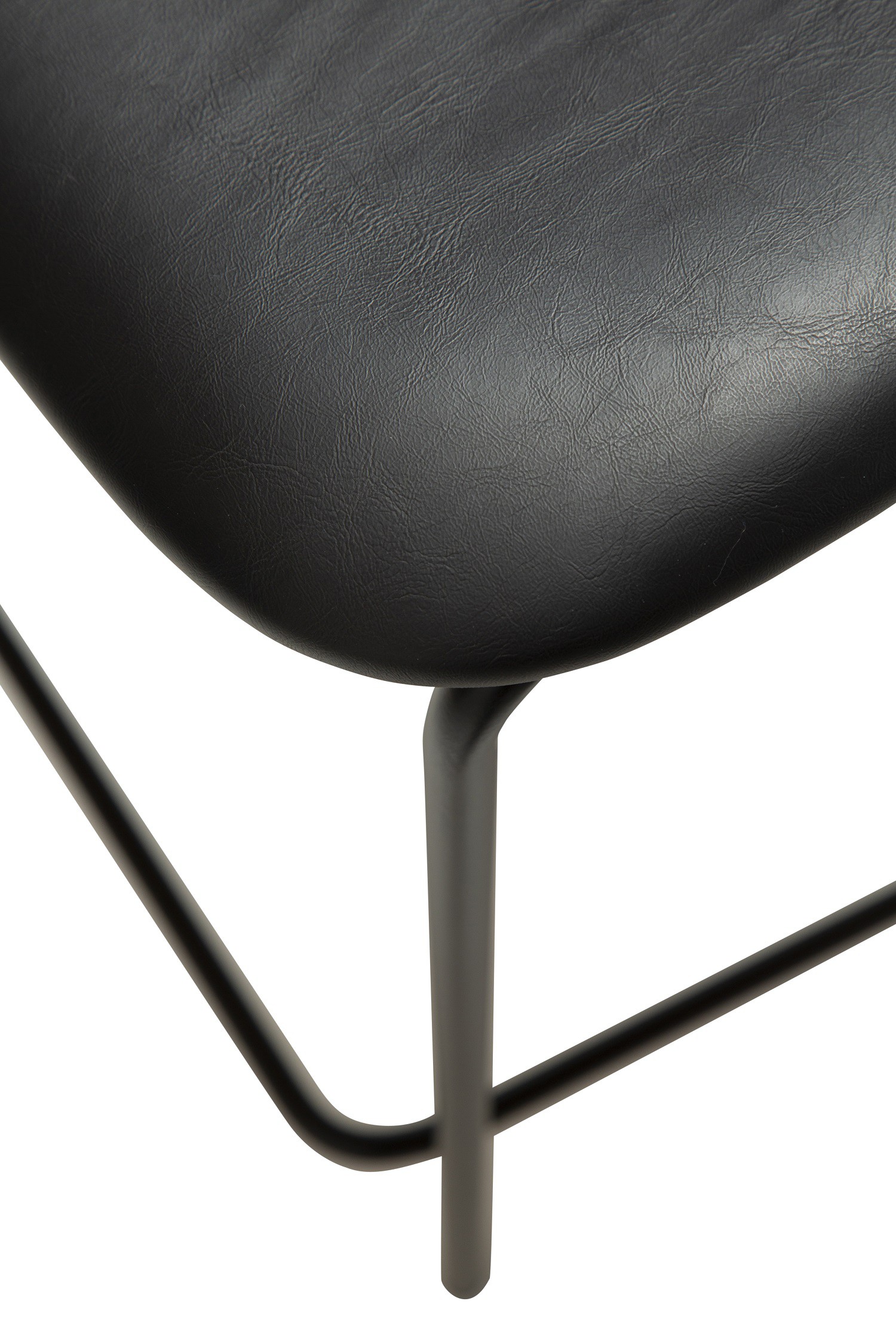 ZED barstol kunstlæder sort