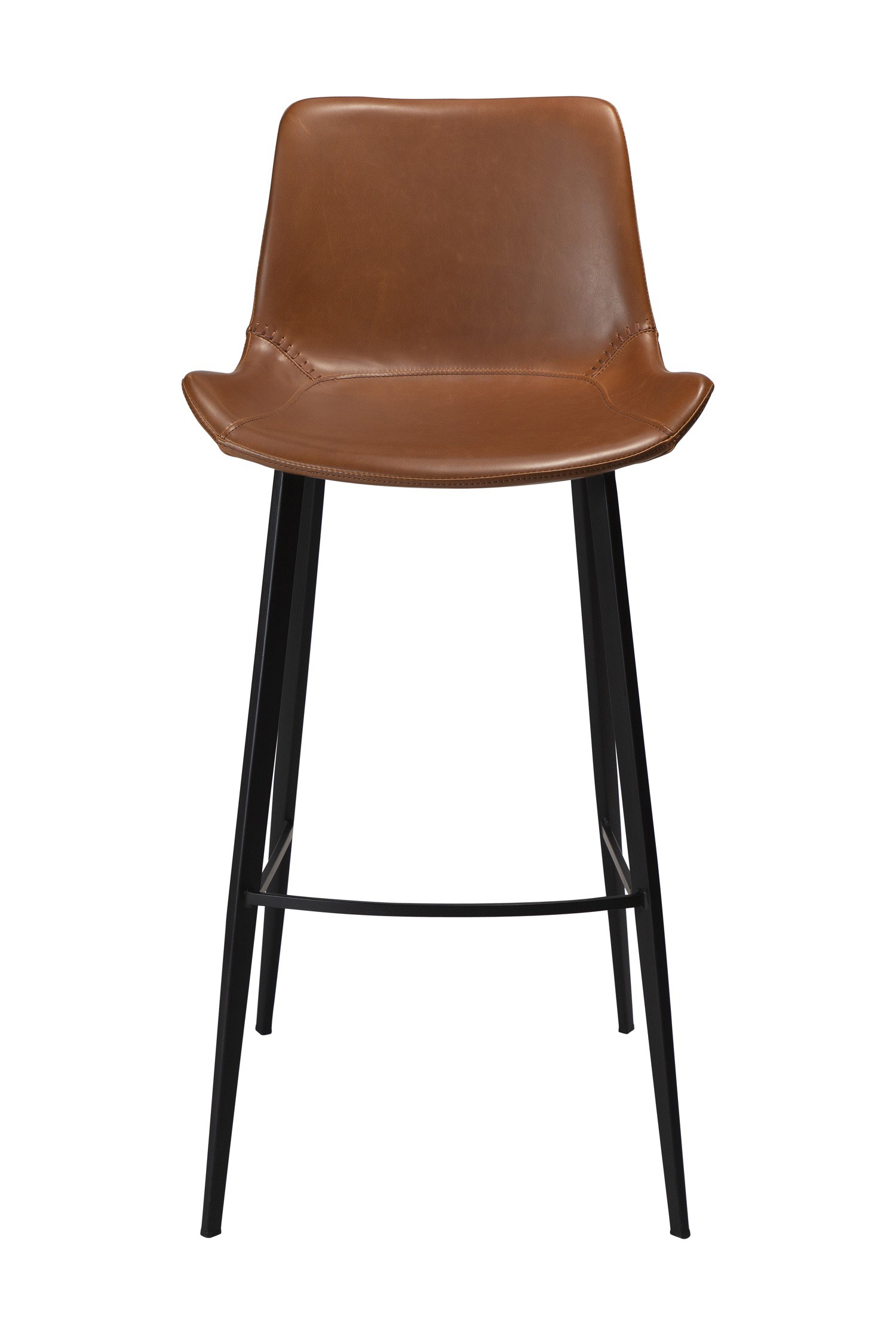 HYPE barstol kunstlæder lysebrun