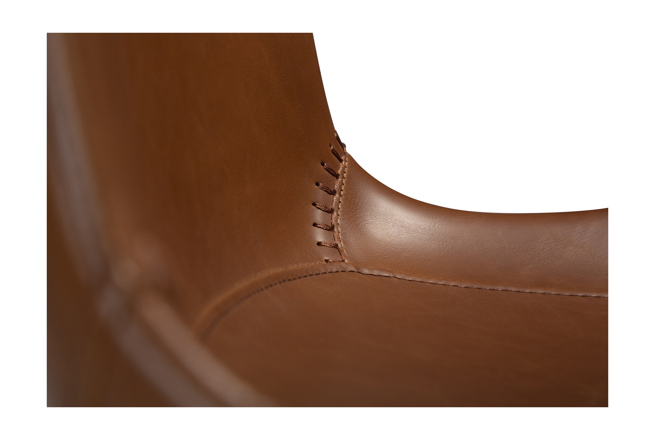 HYPE barstol kunstlæder lysebrun