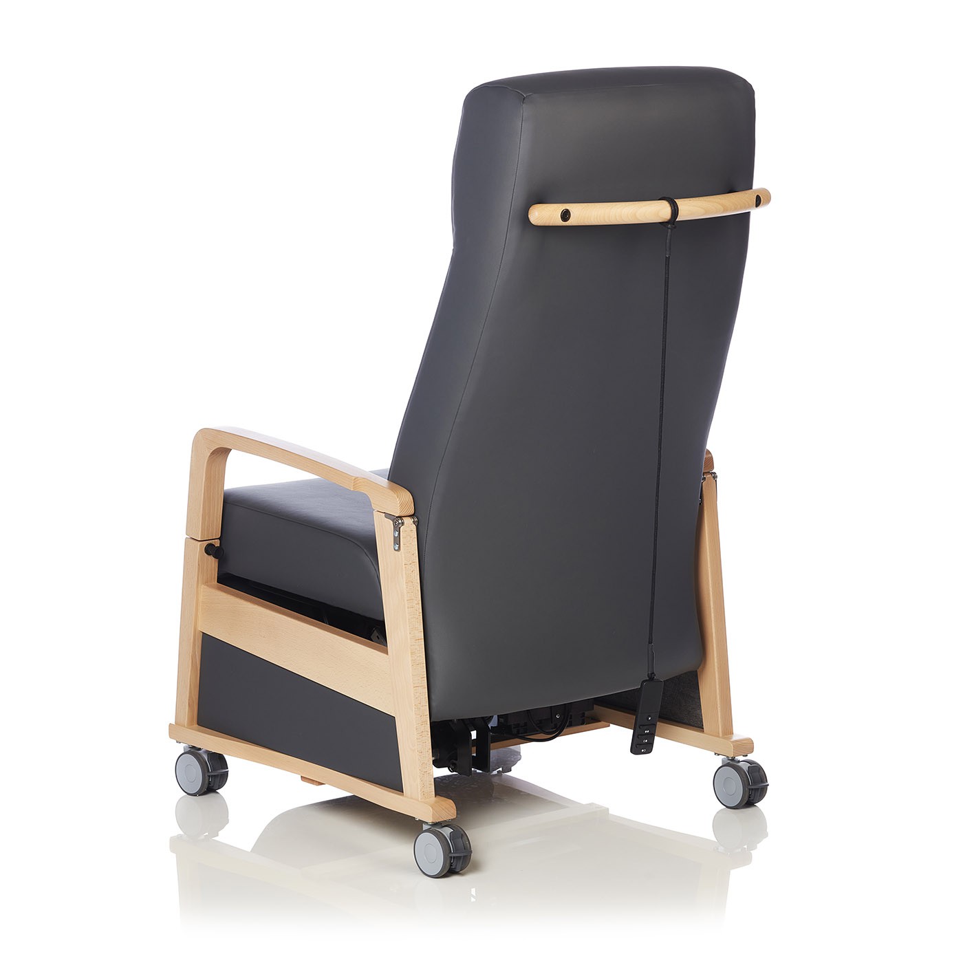 Schou Andersen 7031KFM Hvilestol med sædeløft - kunstlæder