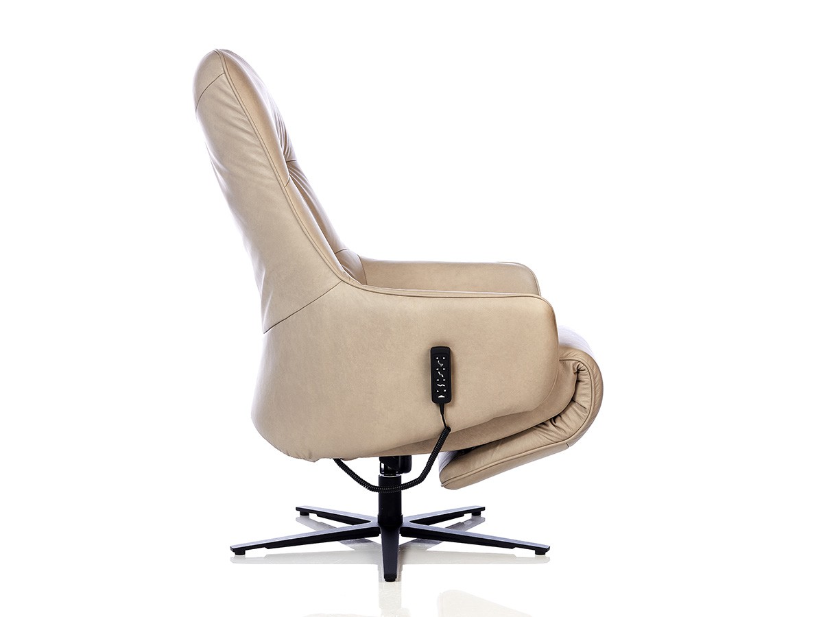 Himolla S-lounger 7364 recliner lænestol med batteri - læder Udstillingsmodel