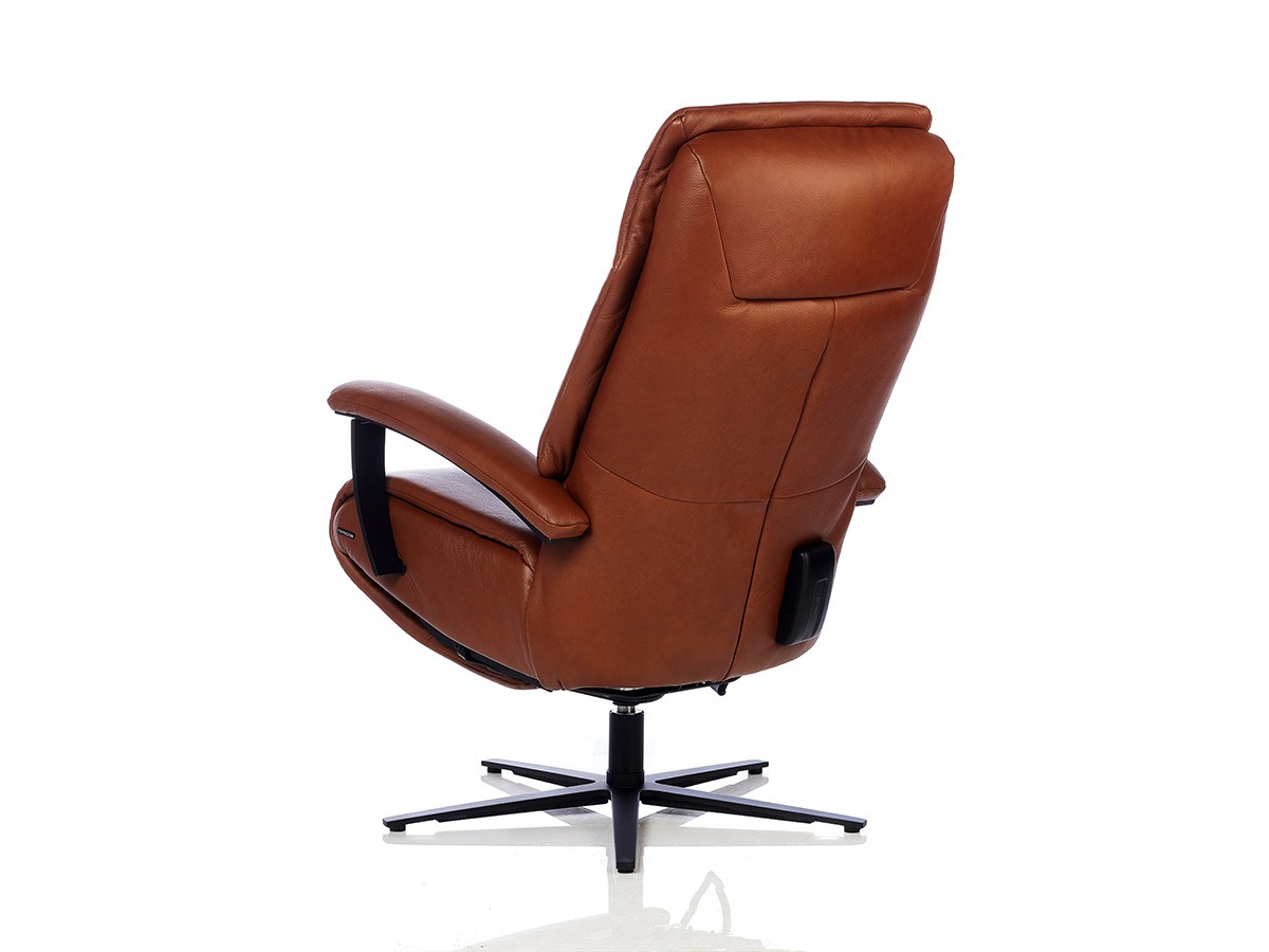 Himolla Cozyform 7261 Nyborg lænestol med el-funktion i læder - Udstillingsmodel