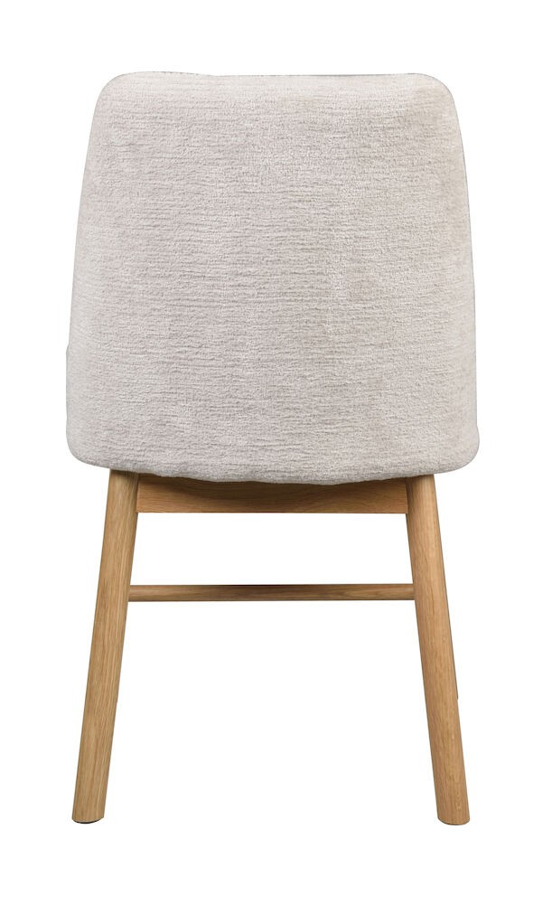 Amesbury Spisebordsstol, lys beige, eg