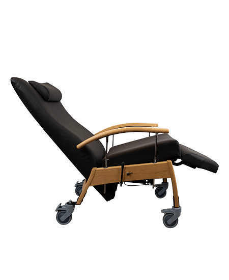 Farstrup Home-Line 6341 Funktionsstol i læder eller kunstlæder