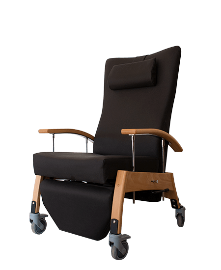 Farstrup Home-Line 6341 Funktionsstol i læder eller kunstlæder