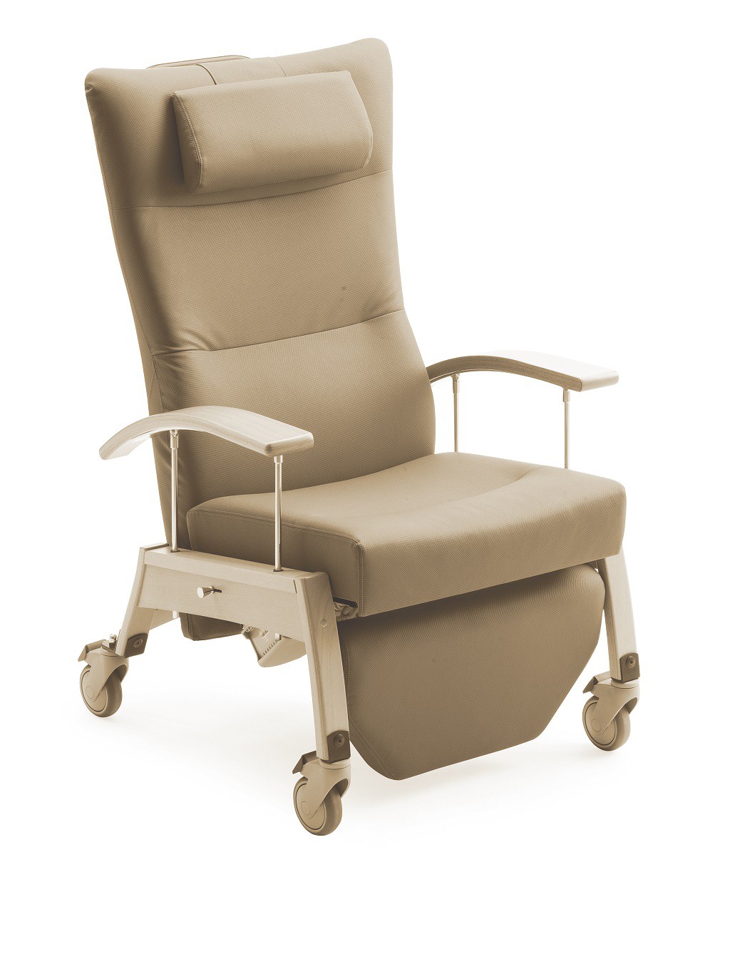 Farstrup Home-Line 6341 Funktionsstol i læder eller kunstlæder