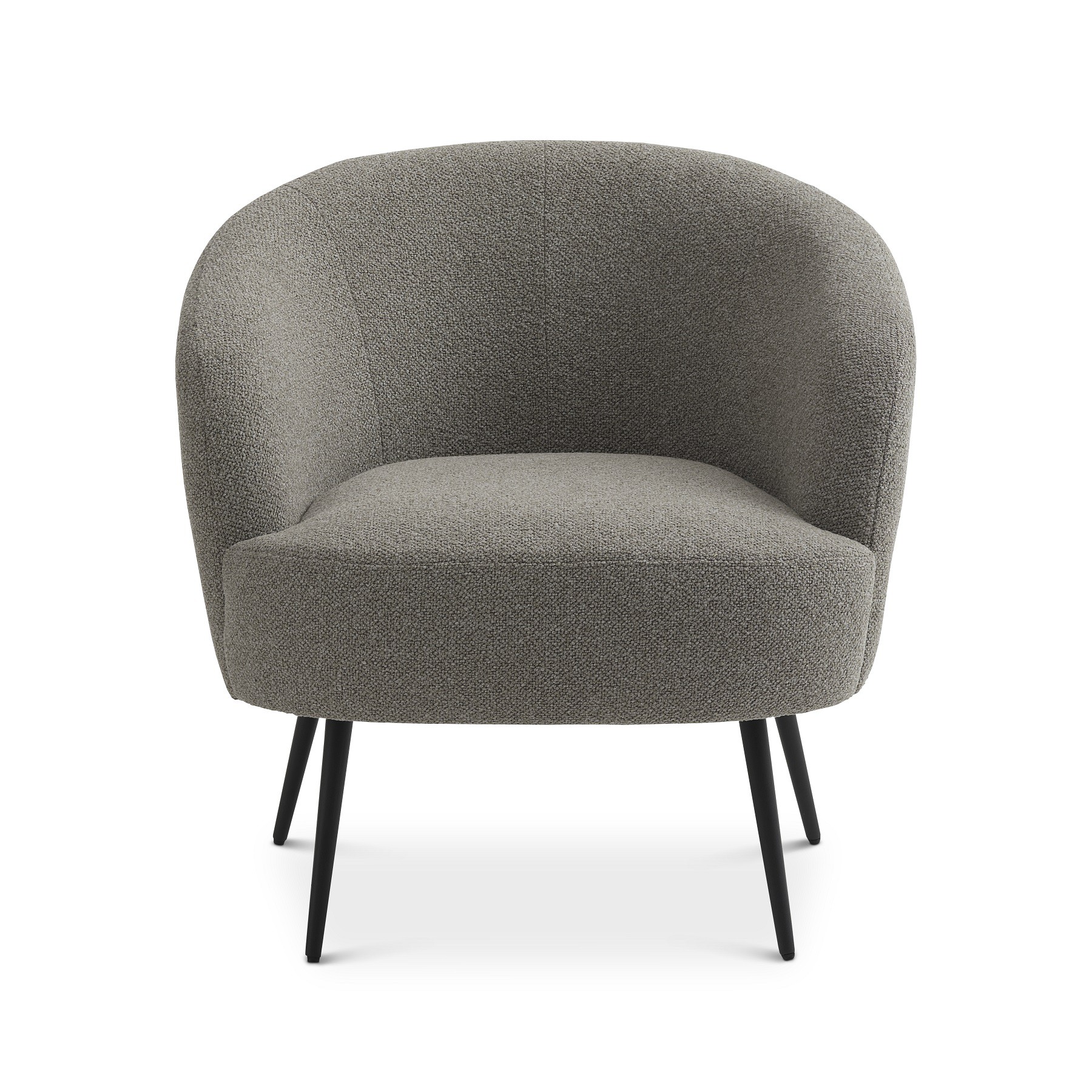 Conrad Loungestol mushroom tekstil - ben sort metal