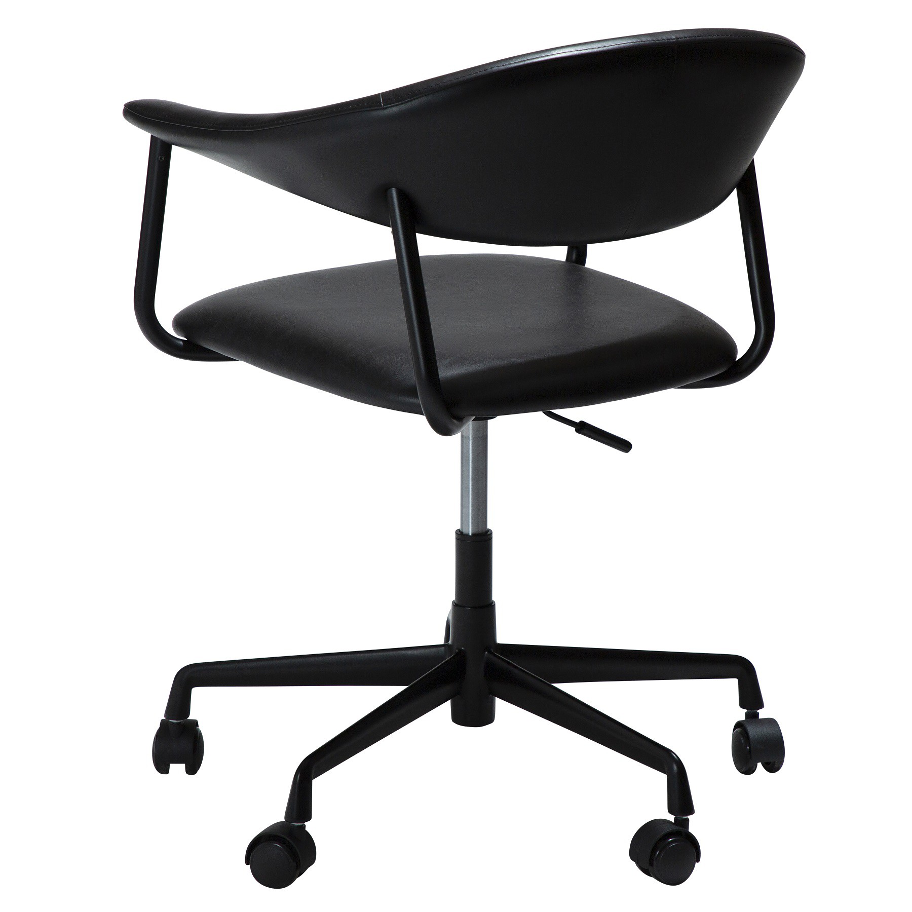 Dan-Form Rover kontorstol sort kunstlæder