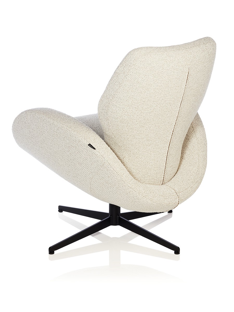 Brunstad Paz loungestol tekstil Taffie