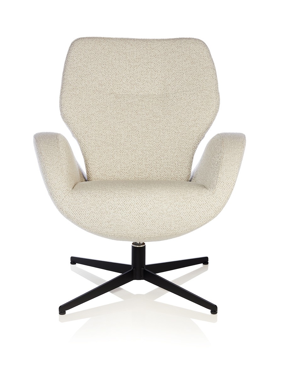 Brunstad Paz loungestol tekstil Taffie