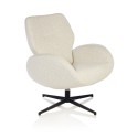 Brunstad Paz loungestol tekstil Taffie