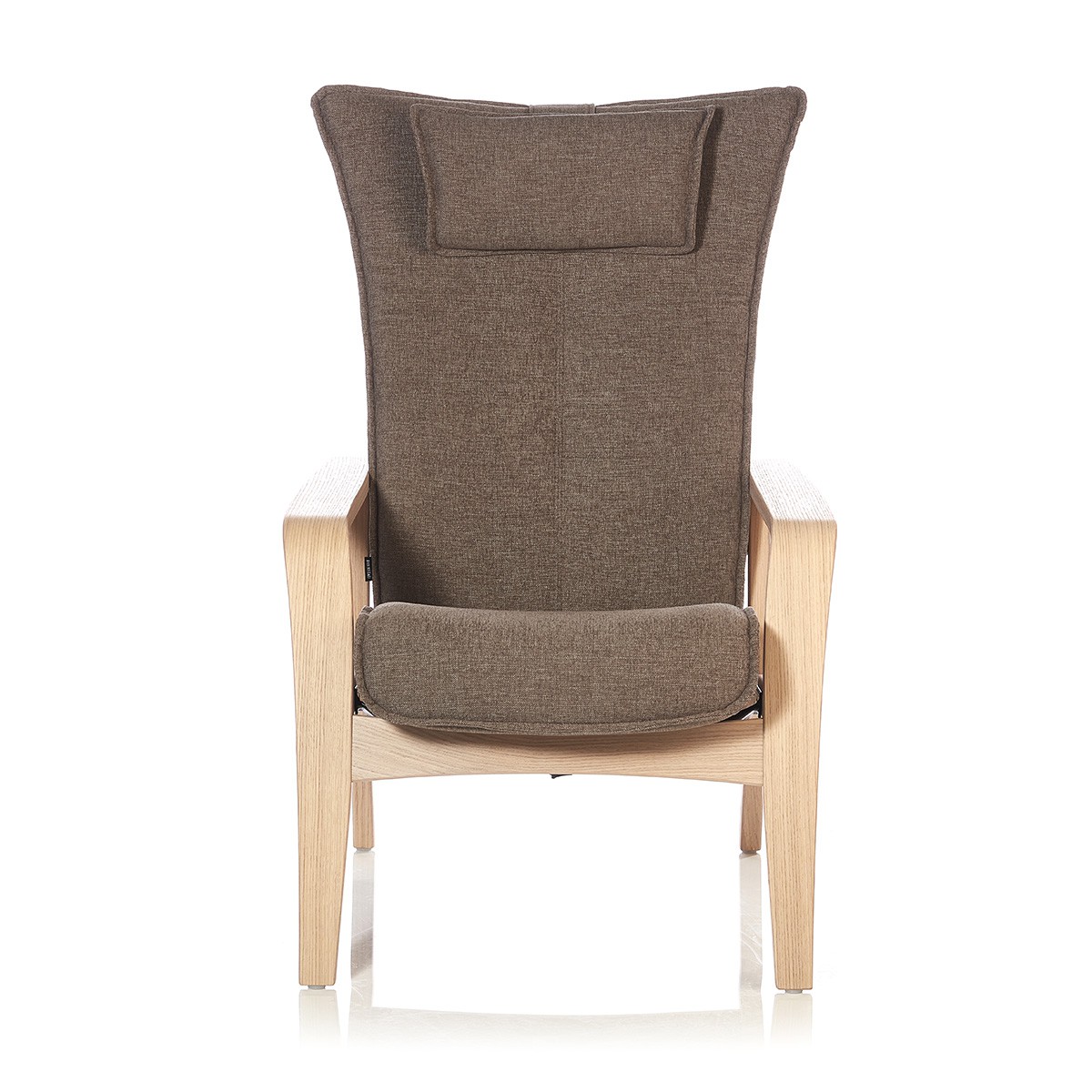 Brunstad Delta Harmony hvilestol med skammel i tekstil Alfa