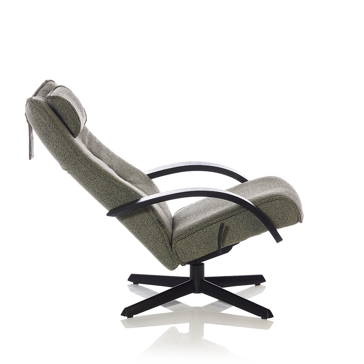 Brunstad Delta Motion Wood med skammel tekstil Taffie