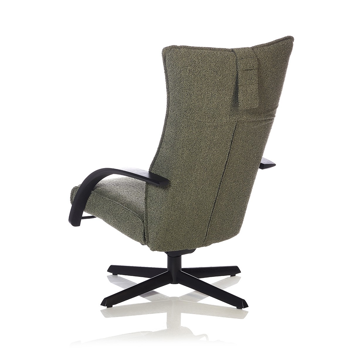 Brunstad Delta Motion Wood med skammel tekstil Taffie