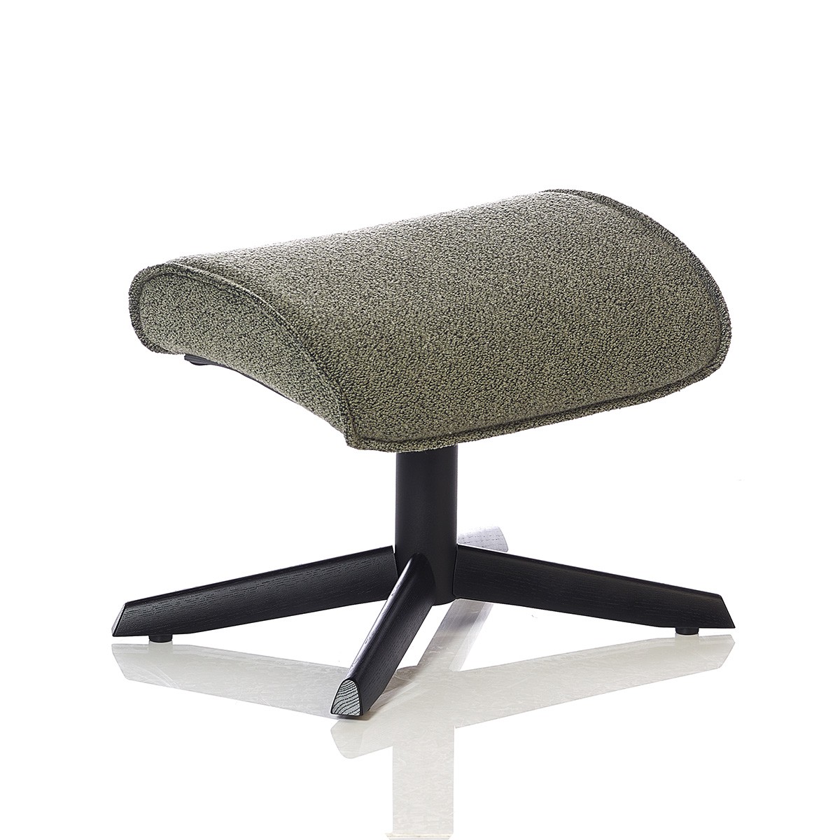 Brunstad Delta Motion Wood med skammel tekstil Taffie