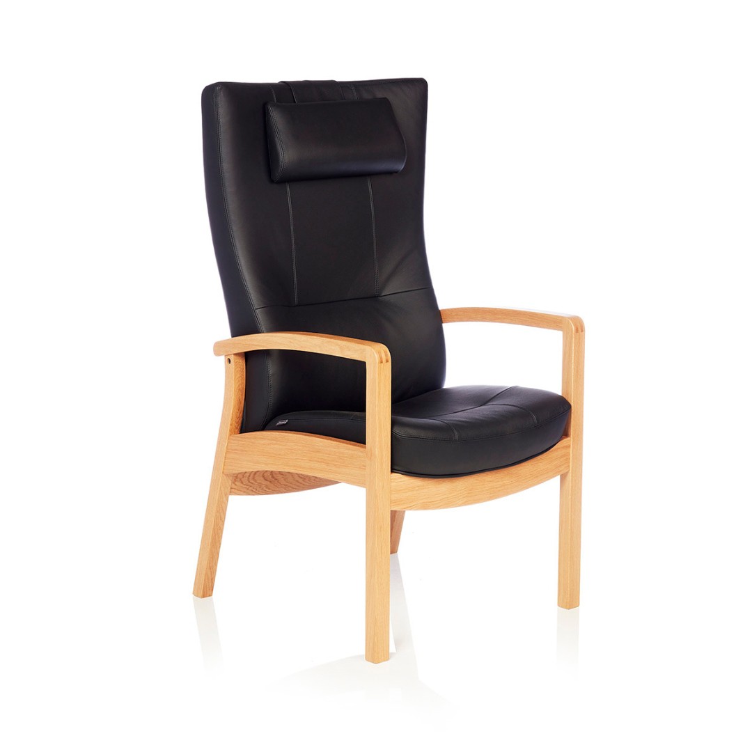 Farstrup 8400 Pi lænestol - læder