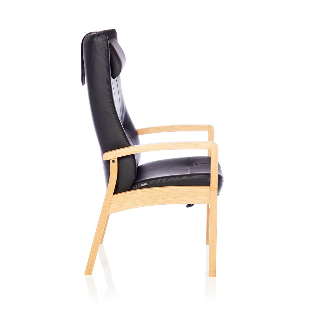 Farstrup 8400 Pi lænestol - læder