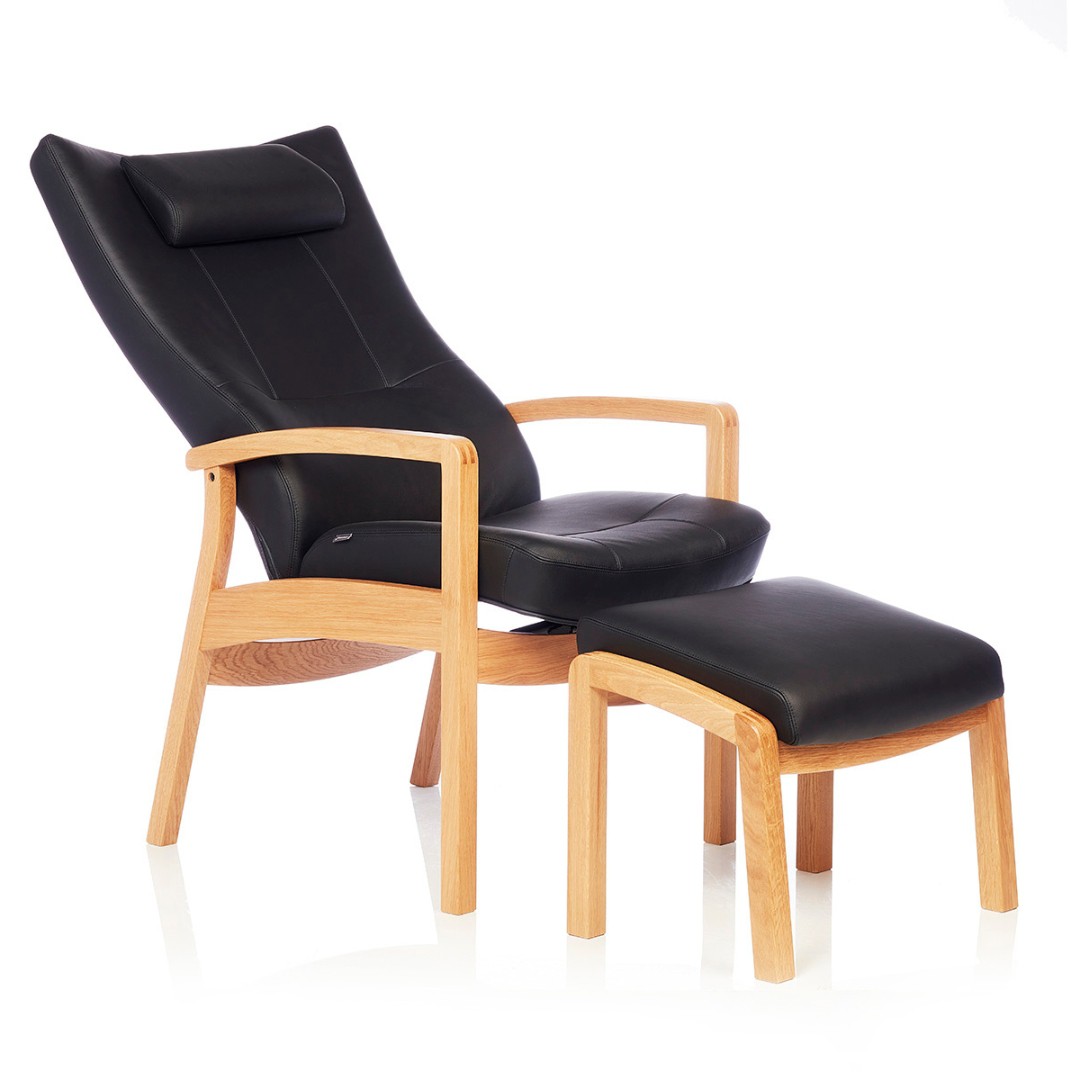 Farstrup 8400 Pi lænestol - læder