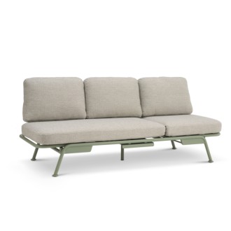 Santorini sofa / solseng / daybed, to farver