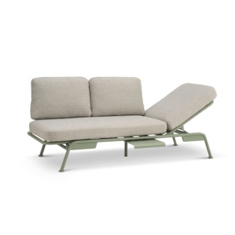 Santorini sofa / solseng / daybed, to farver