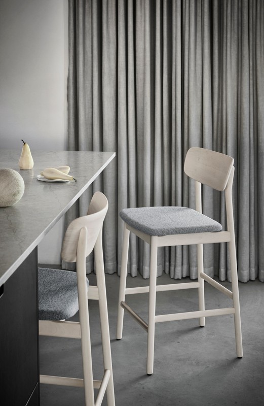 Stolab Prima Vista barstol, birk