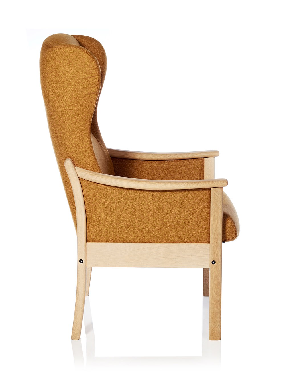 Mette øreklap lænestol med vip - tekstil