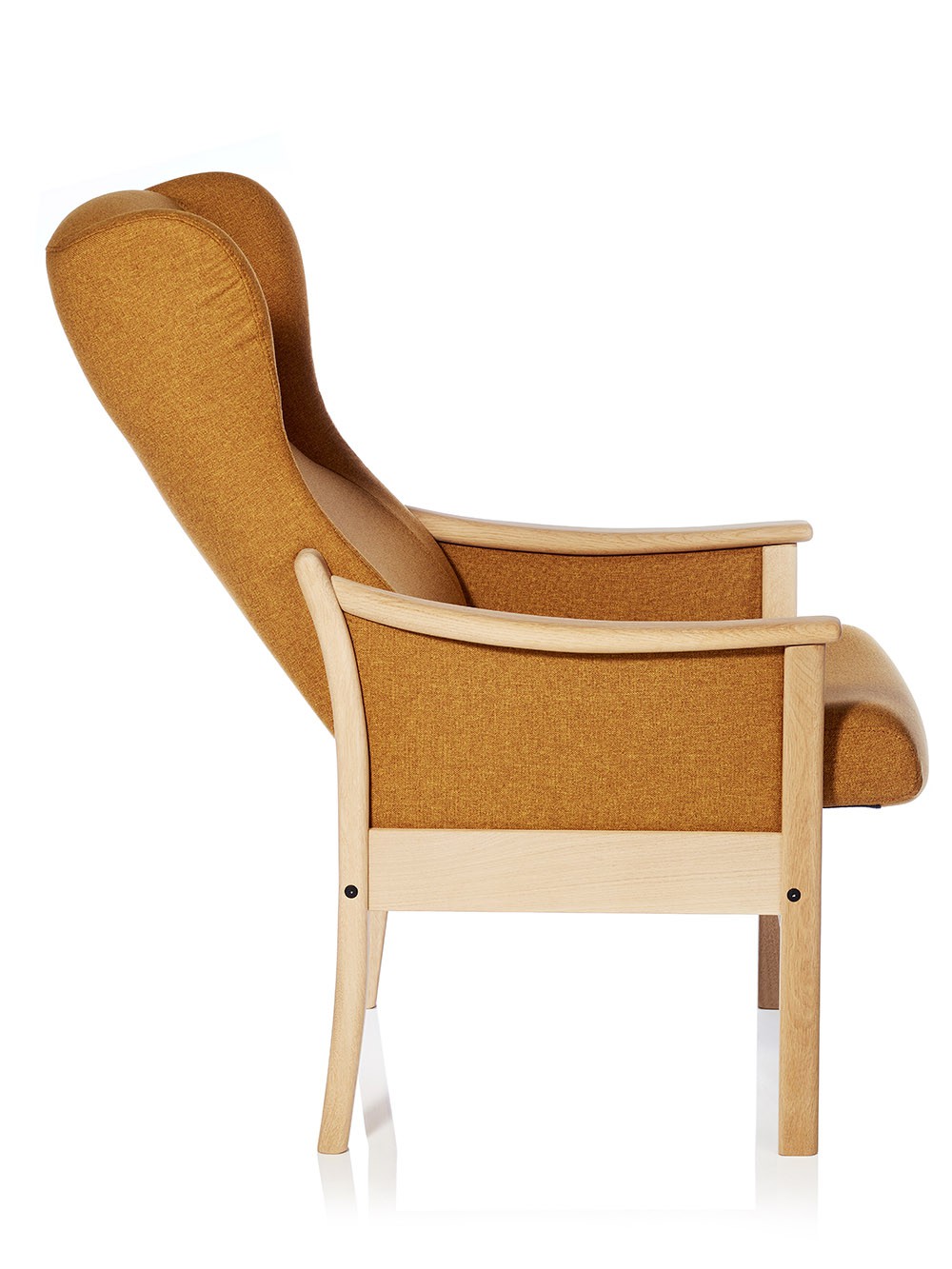 Mette øreklap lænestol med vip - tekstil