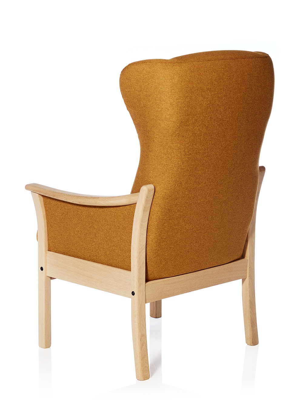 Mette øreklap lænestol med vip - tekstil