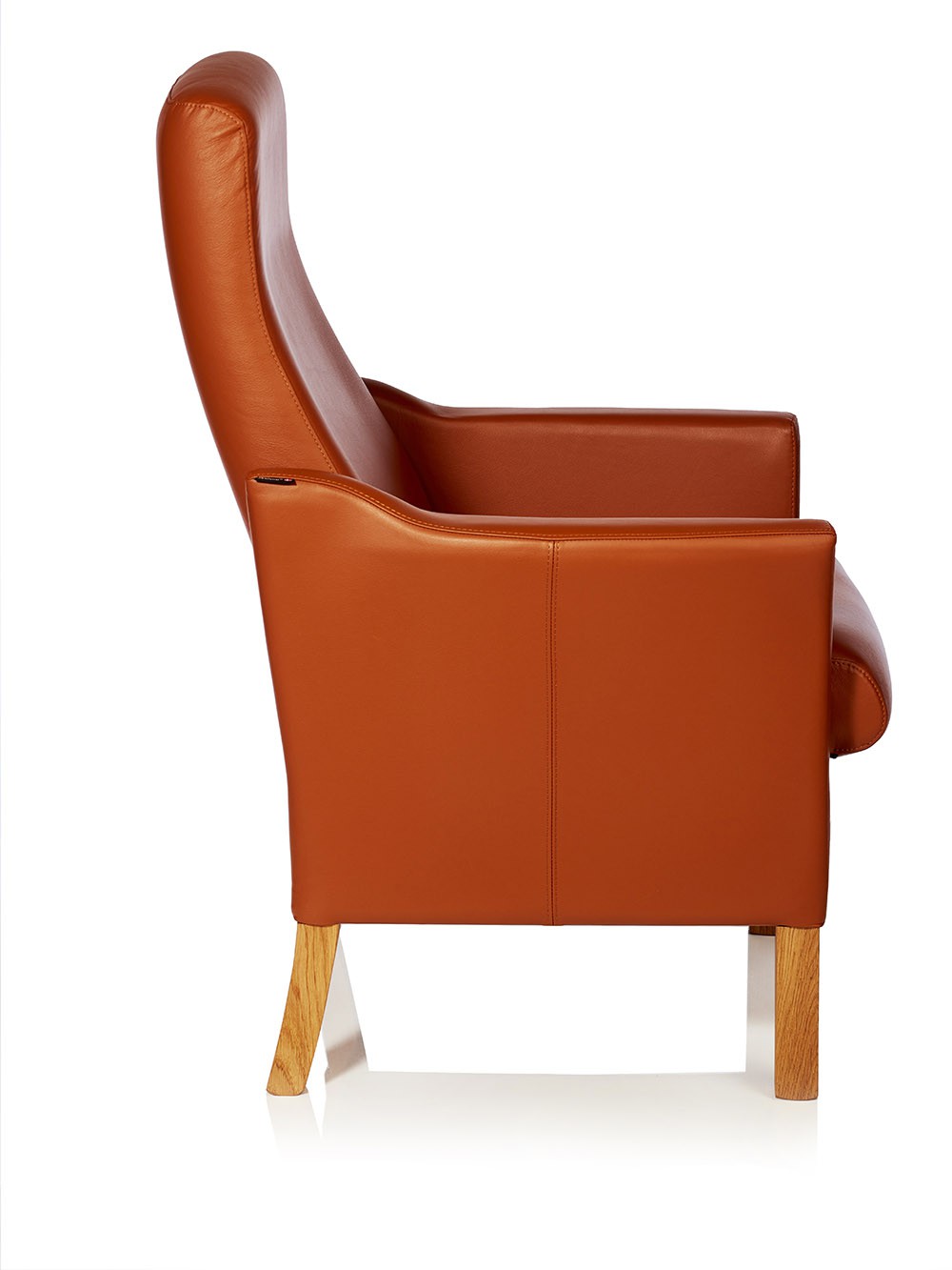 Milos højstol m. vip i læder