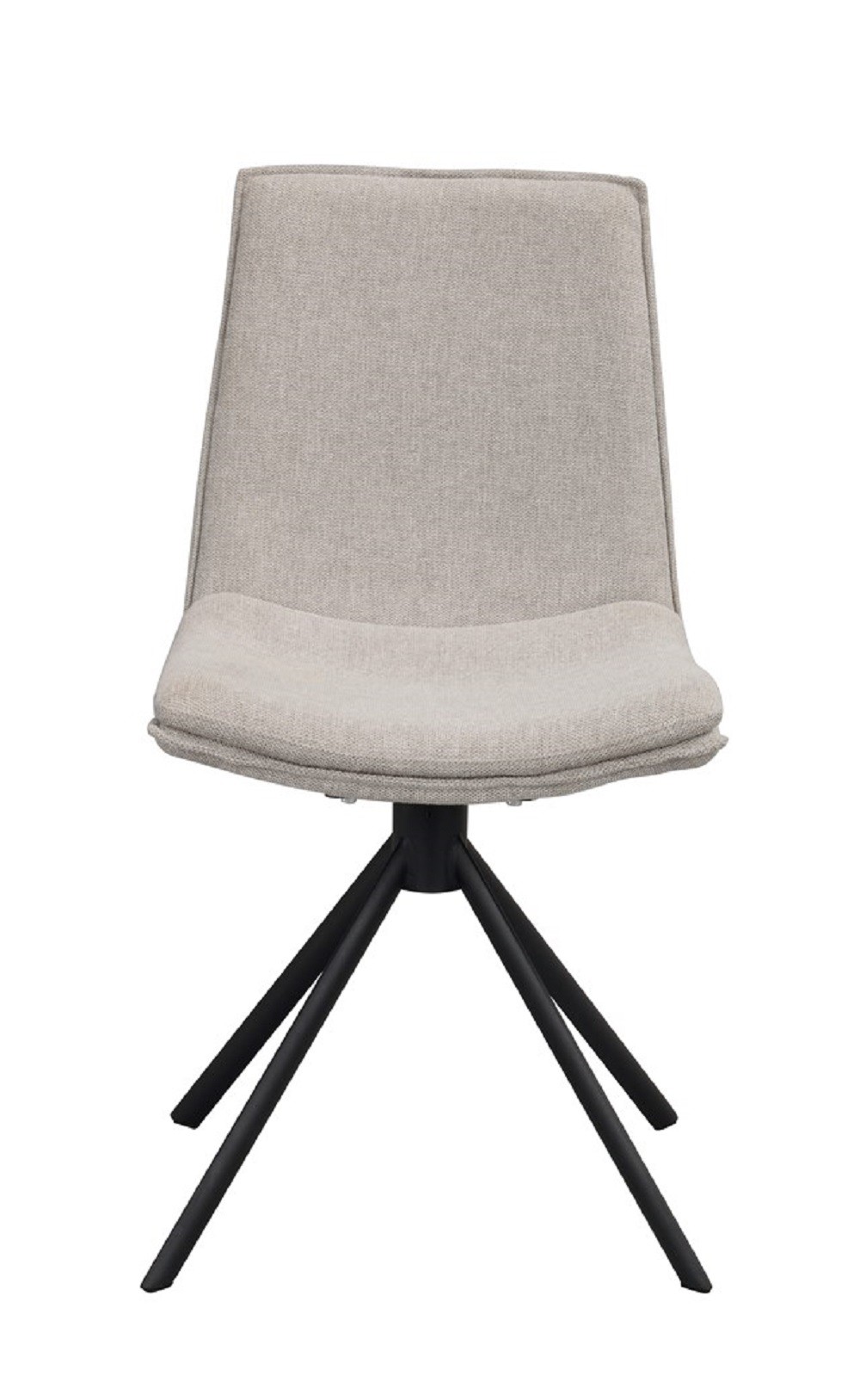 Lowell drejestol grå stof