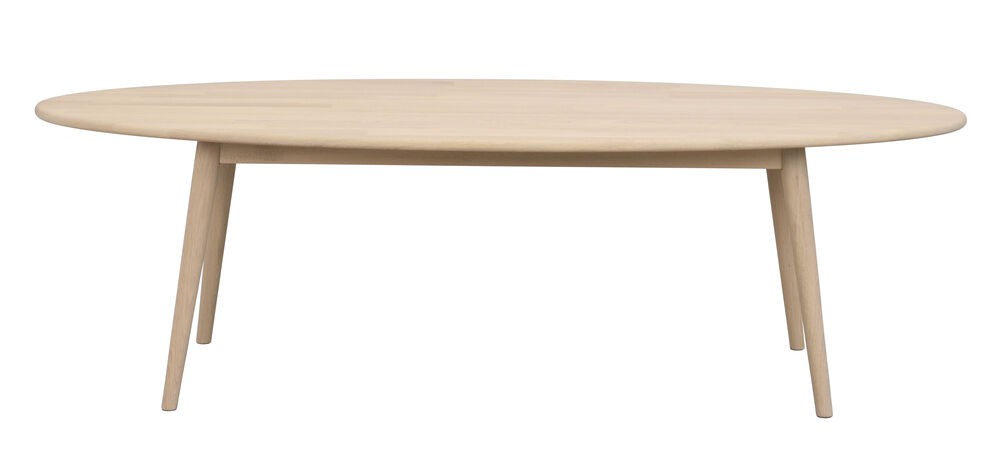 Tompkins sofabord, hvidpigmenteret eg, 2 str.