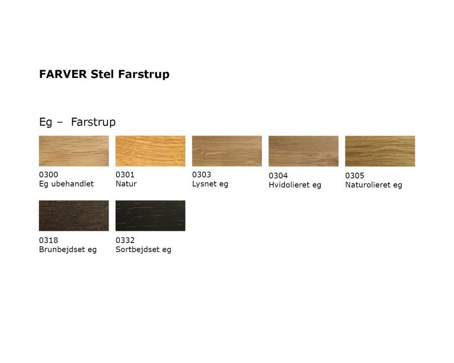 Farstrup Nobel 8981 sofastol i stof