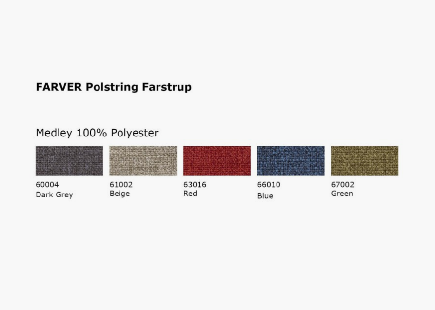 Farstrup Nobel 8981 sofastol i stof