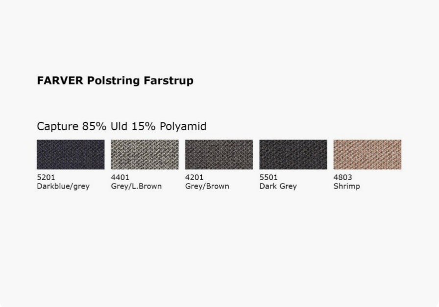 Farstrup Nobel 8981 sofastol i stof