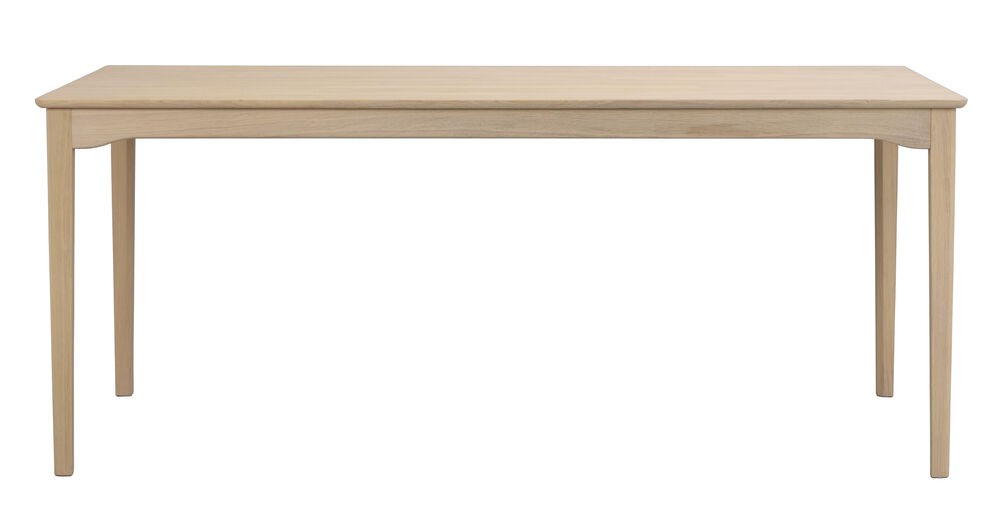 Markham spisebord, hvidpigmenteret eg