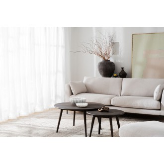 Corwin 2,5 og 3 personers sofa i lys beige stof