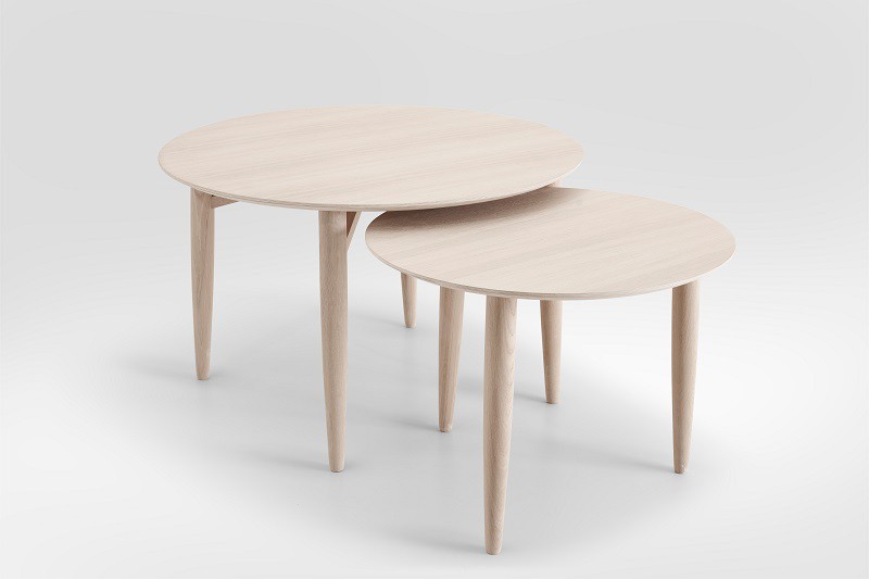 Katrine sofabord, rundt