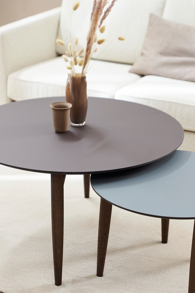 Katrine sofabord, rundt