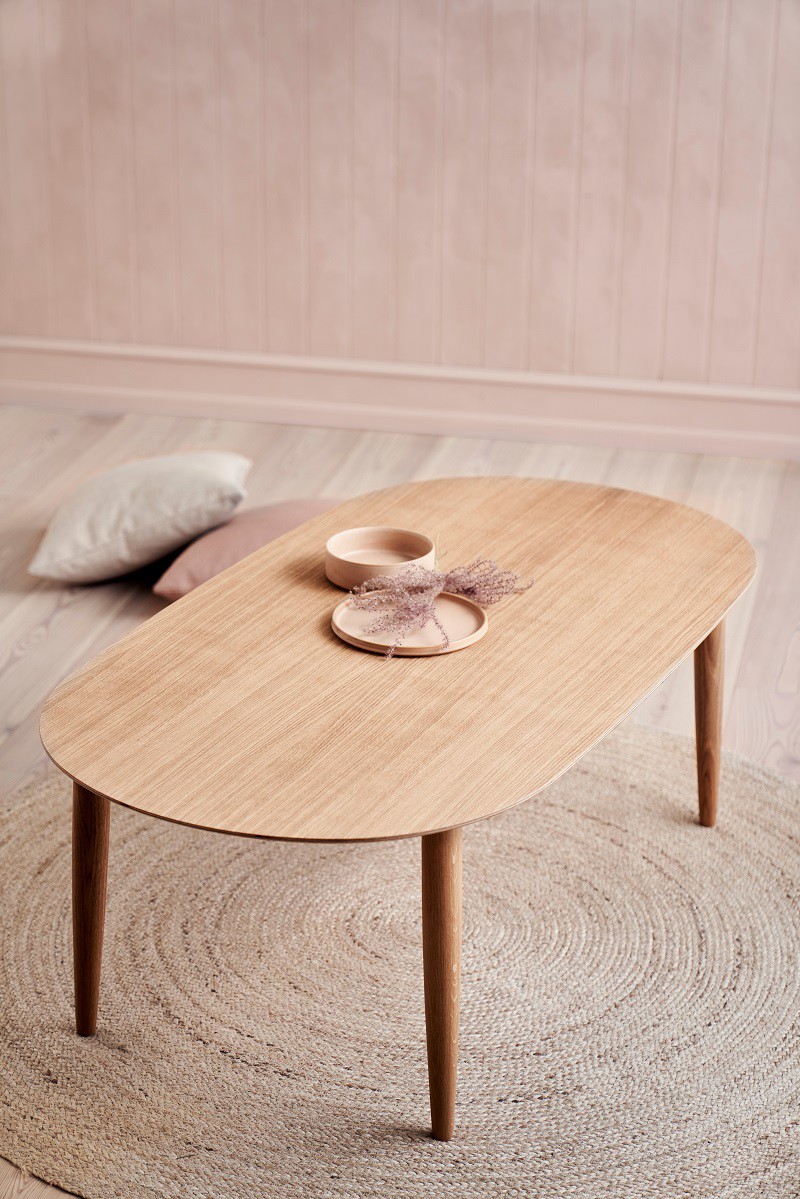 Katrine sofabord, ovalt