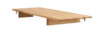 Tyler tillægsbordplade i olieret eg, 40 cm