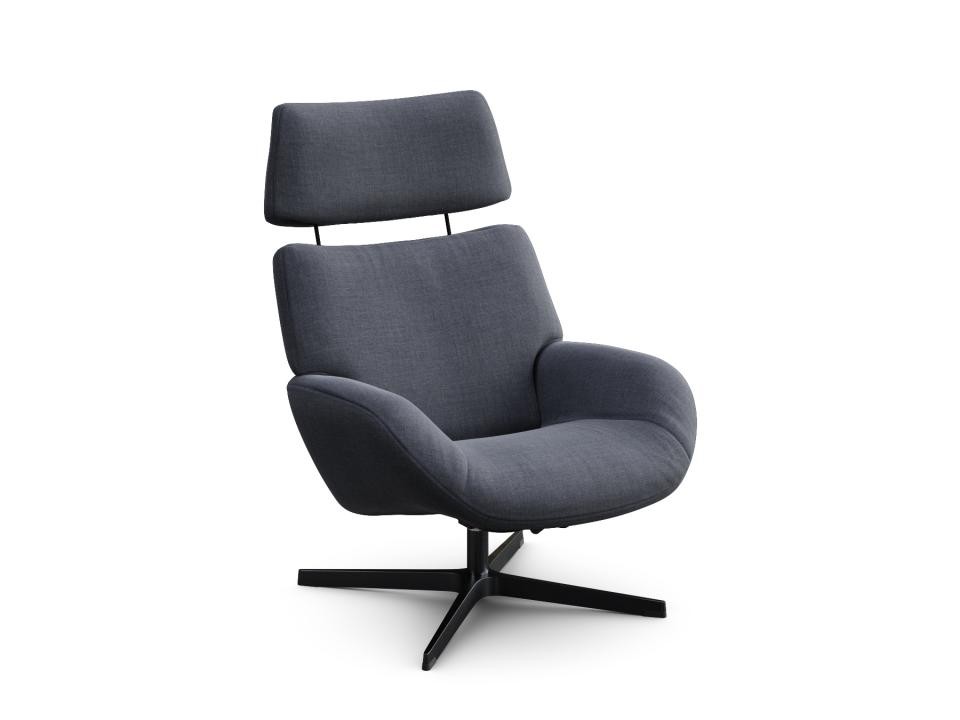 Lotus Plus recleiner stol med skammel