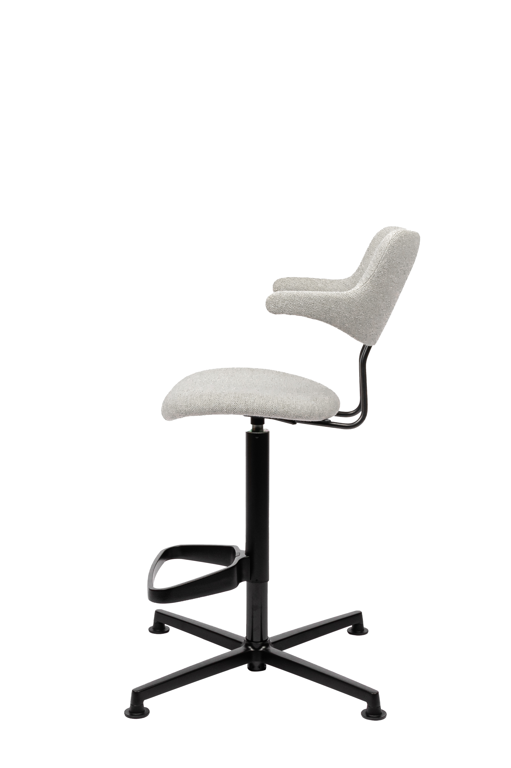 VL120 barstol fra Vermund med fuldpolstret sæde og ryg