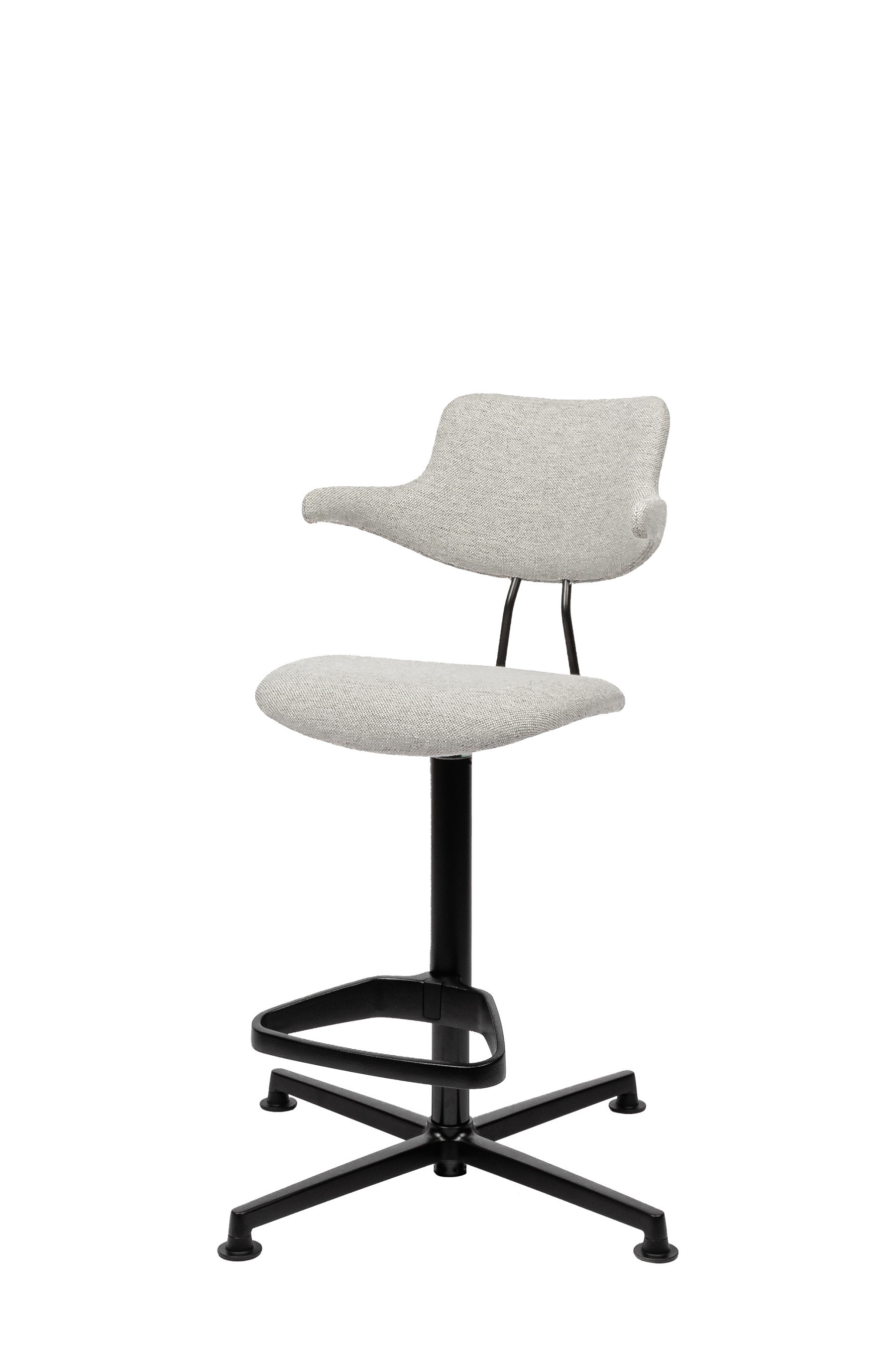 VL120 barstol fra Vermund med fuldpolstret sæde og ryg