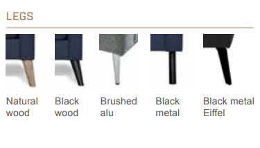 Ask 3 pers. sofa - Stof eller læder