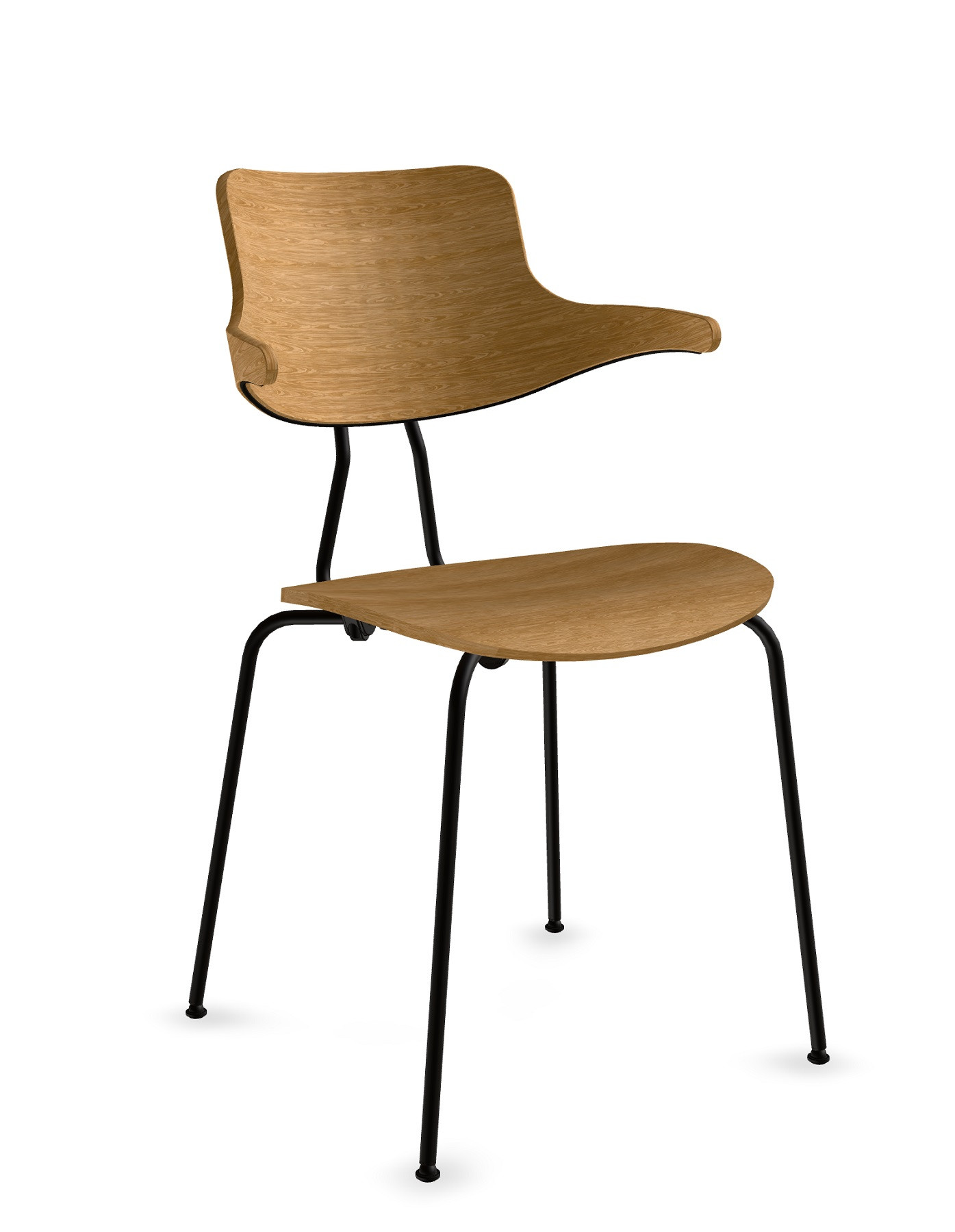 VL118 Med Træryg og Træsæde