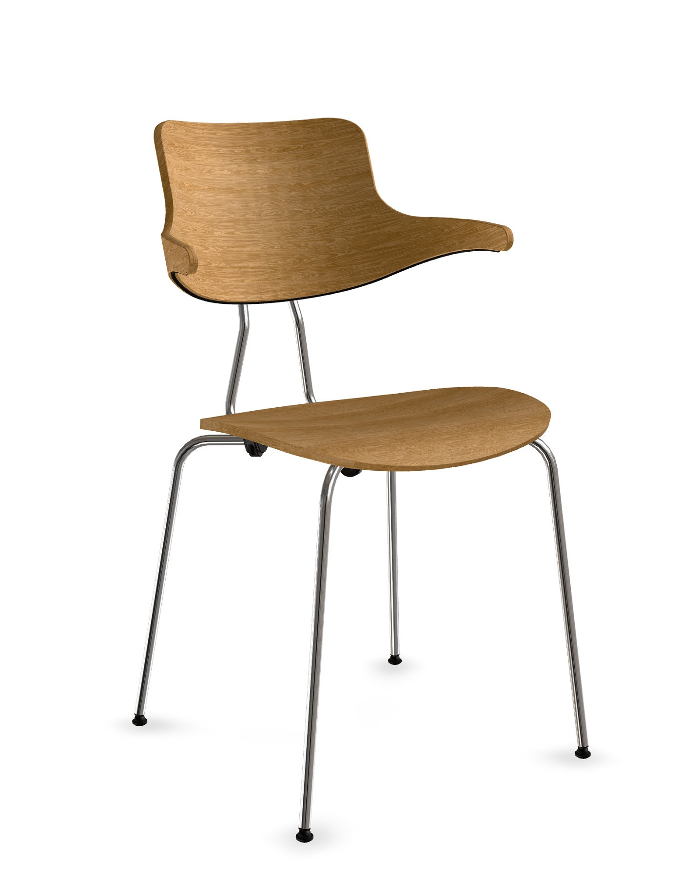 VL118 Med Træryg og Træsæde