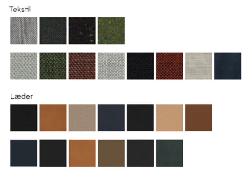 VL118 Med Træryg, Polstret sæde & Krom stel