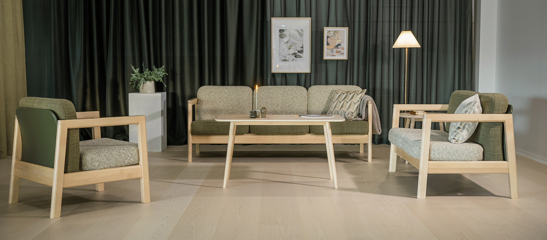 Alma 2-personers sofa